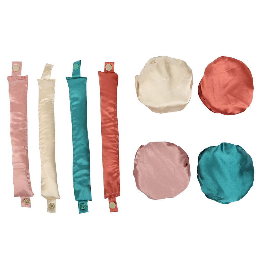 FQ165 Overnight Hair Curler Rod Bun Type Curling Hair Maker with Bun Cover FQ165 Overnight Hair Curler Rod Bun Type Curling Hair Maker with Bun Cover